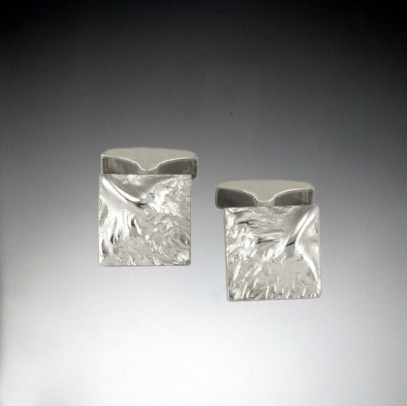 Honka cufflinks, silver