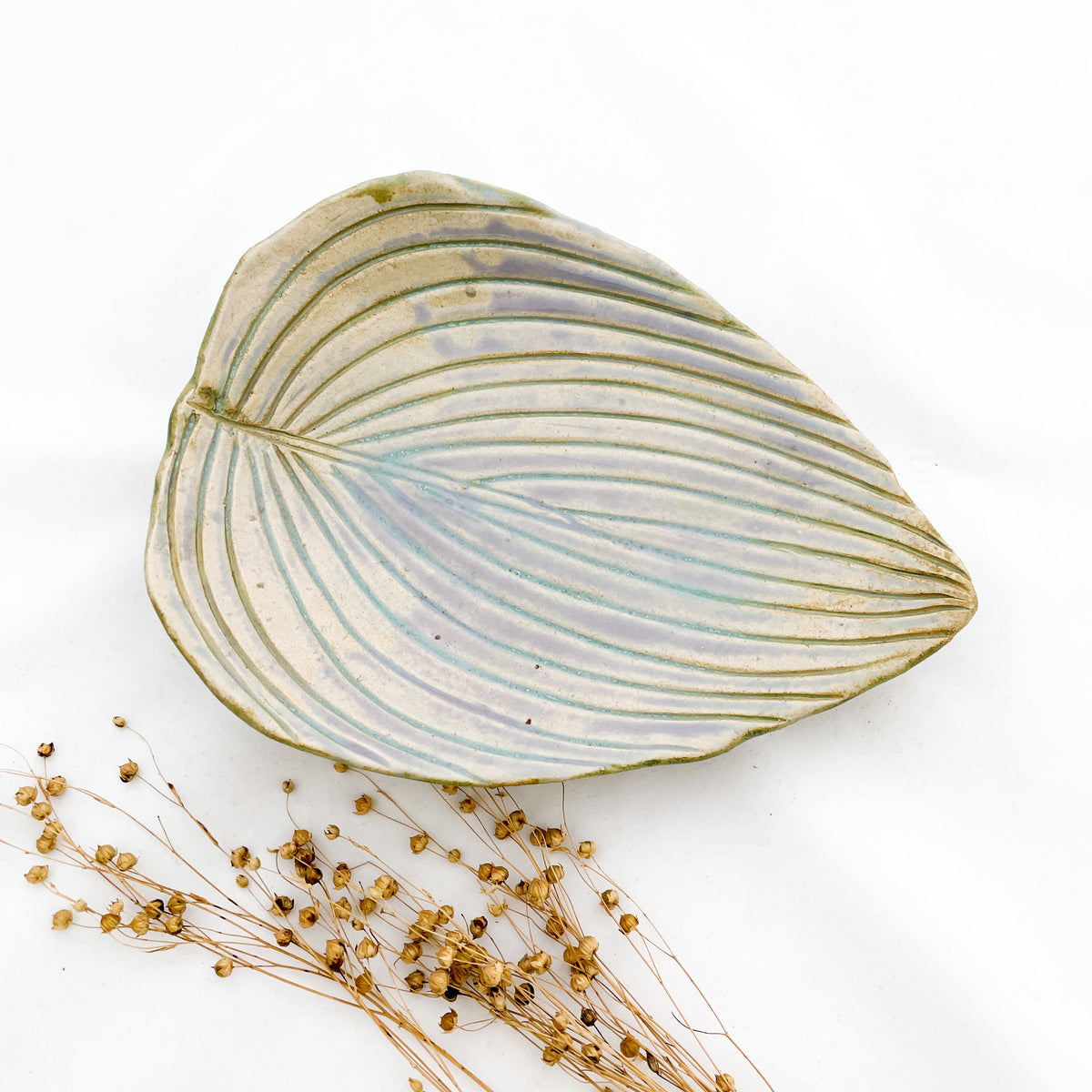 Leaves - ceramic bowl, unique (various colors and designs)