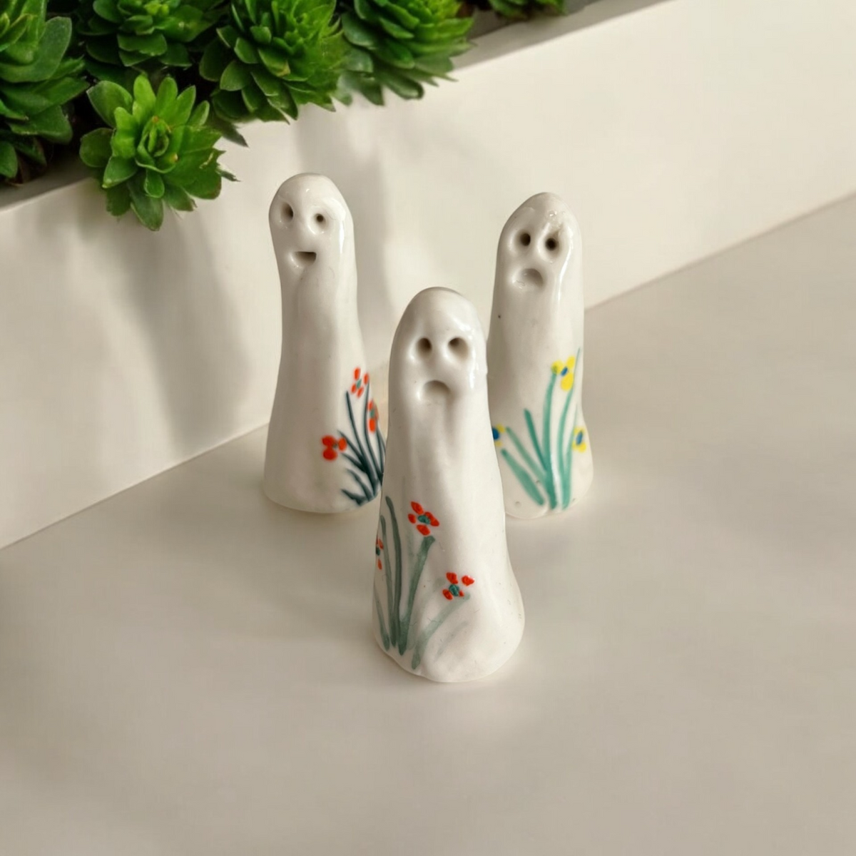 The spirit of the flower jar (various sizes), ceramic