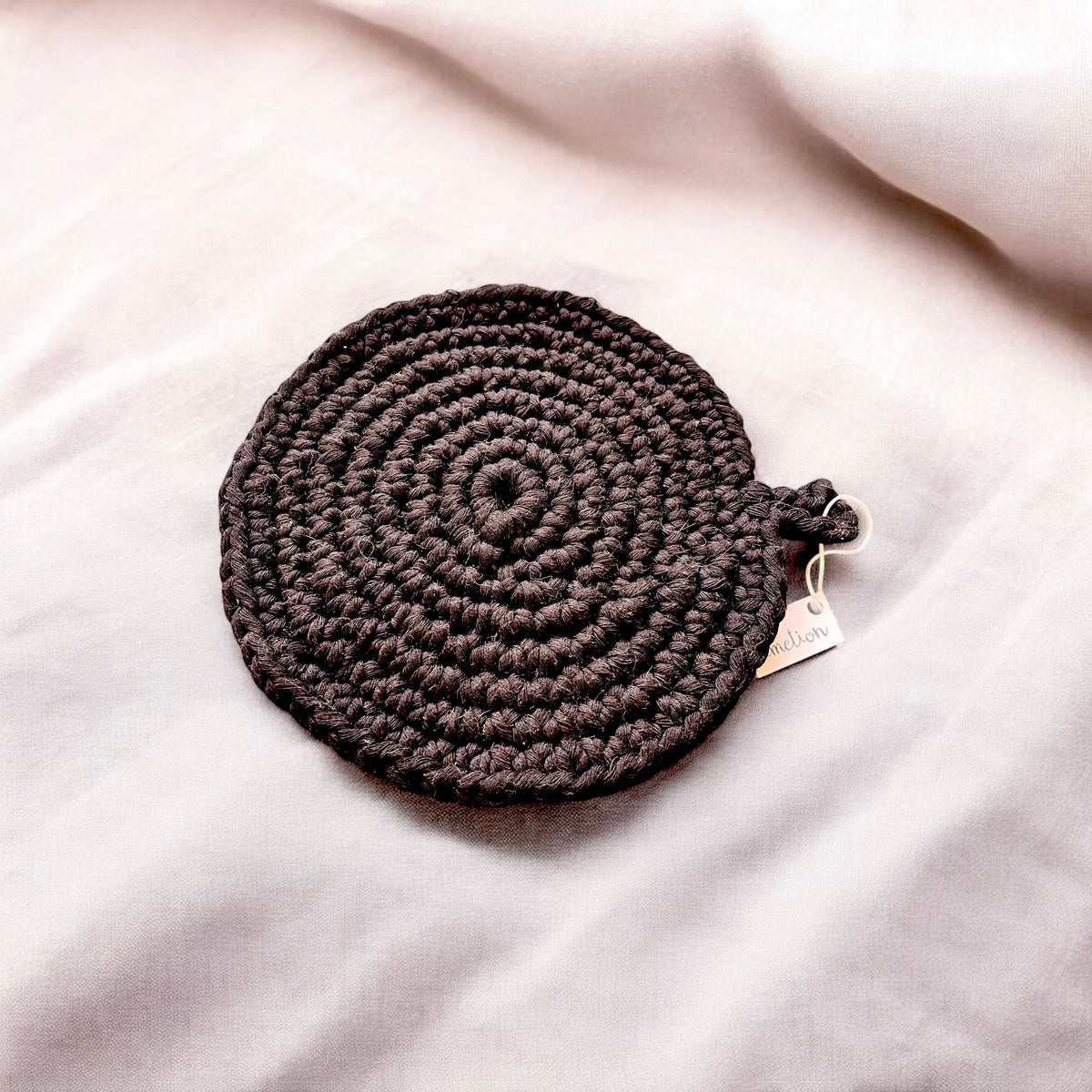 Pot holder, recycled cotton blend (various colors)