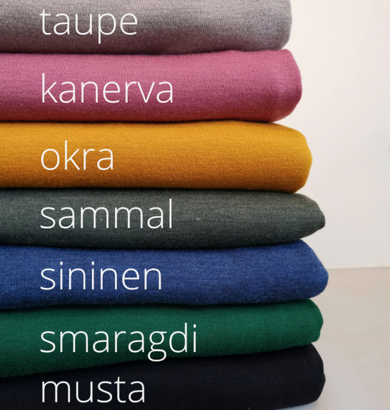 VIENO-merinovillatuubi, huiviksi tai pannaksi, one size (eri värejä)