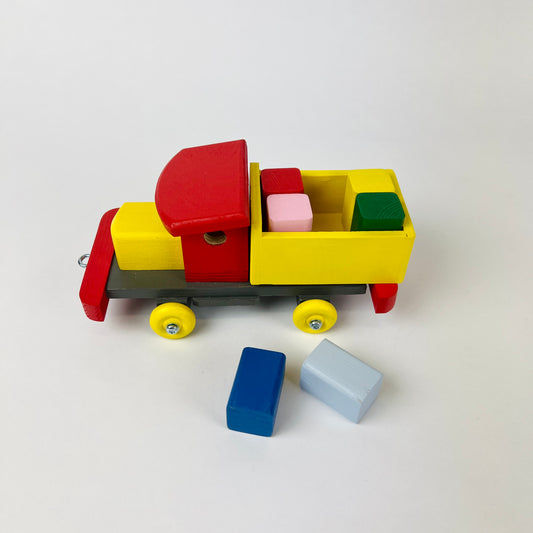 Värikäs kuorma-auto, eri värejä