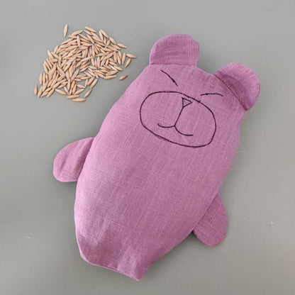 Nalle-kaurakamu, pestävällä päällisellä (eri värejä)