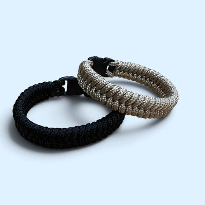 Ruto hiking bracelet, made of durable paracord cord (various colors)