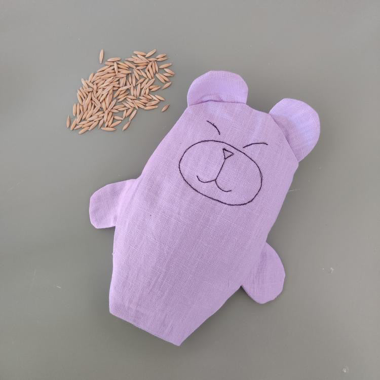 Nalle-kaurakamu, pestävällä päällisellä (eri värejä)