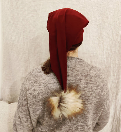 Elf hat with tassel (various sizes and colors)