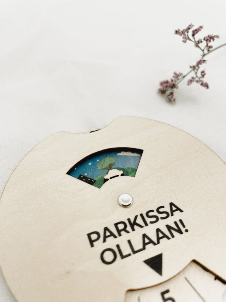 Olen loistava parkkikiekko Kaarnavillan verkkokaupassa