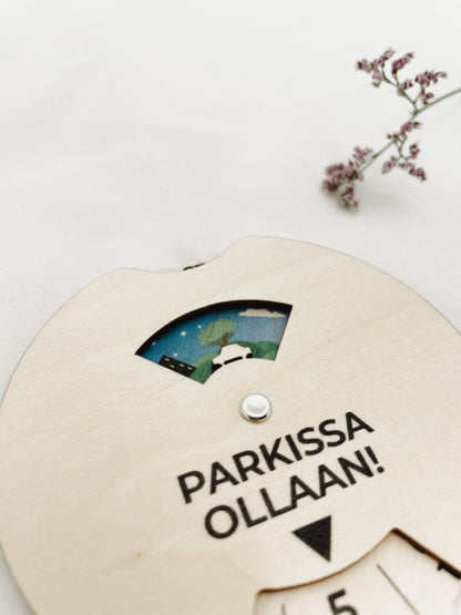 Olen loistava parkkikiekko Kaarnavillan verkkokaupassa