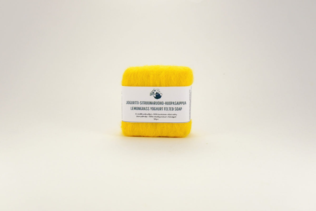 Jogurtti-sitruunaruoho -huopasaippua, 50 g