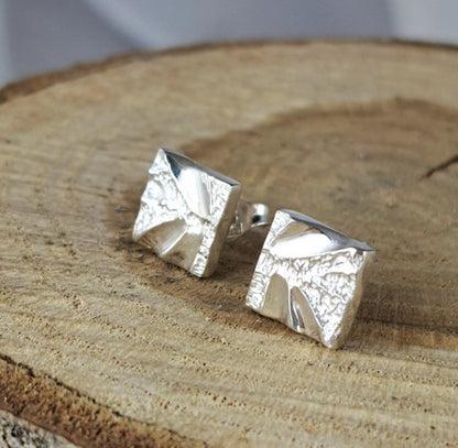 Kajastus earrings, silver