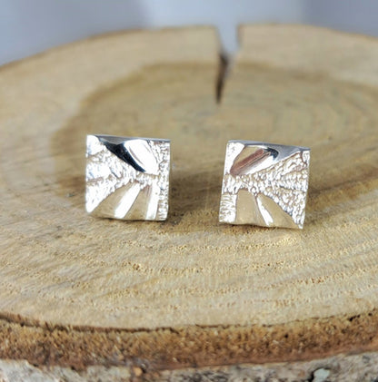 Kajastus earrings, silver