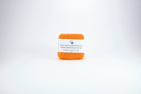 Kurpitsa-kaneli-inkivääri -huopasaippua, 50 g