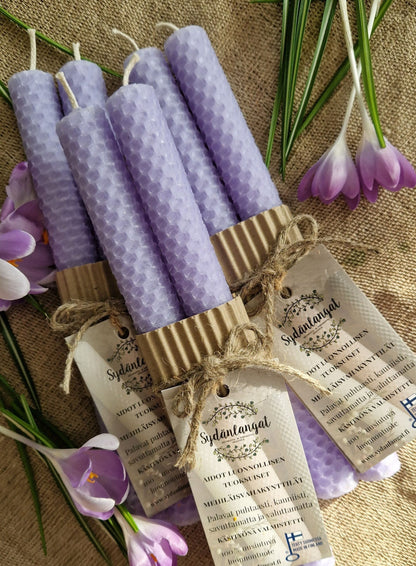 Beeswax candle (different colors)