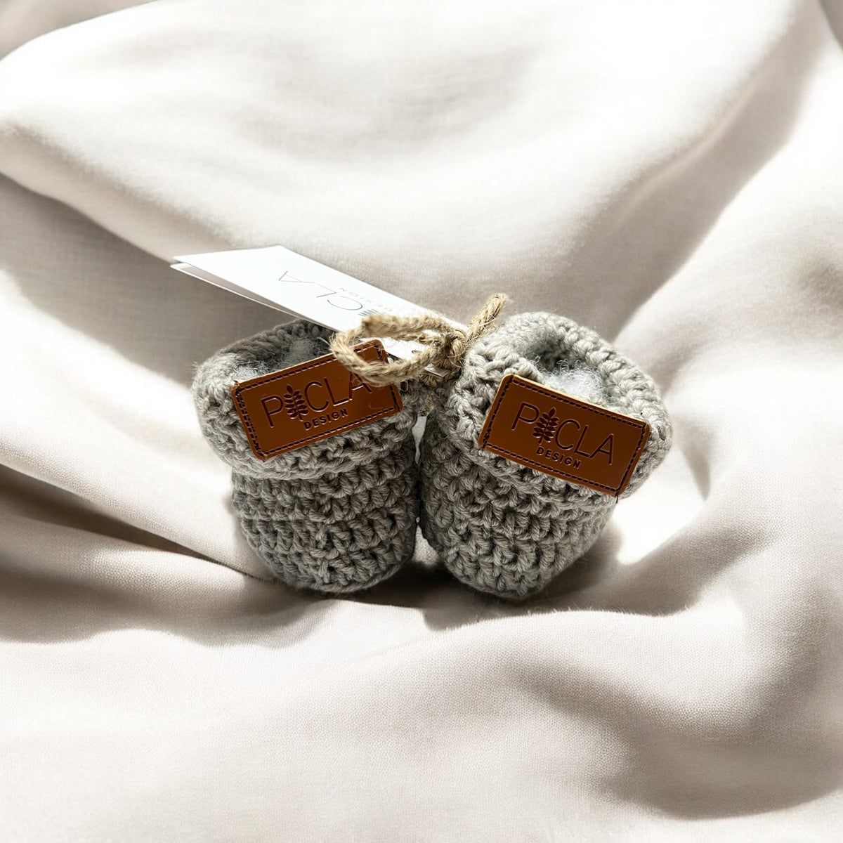 Picla merino wool slippers, 100% merino wool (0-6 months)