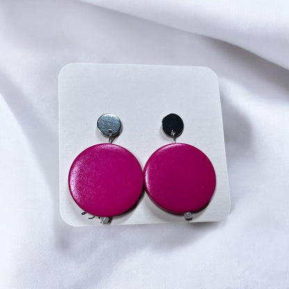 Aada earrings, surgical steel (various colors)