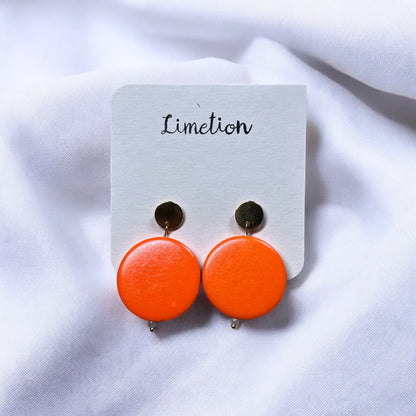 Aada earrings, surgical steel (various colors)