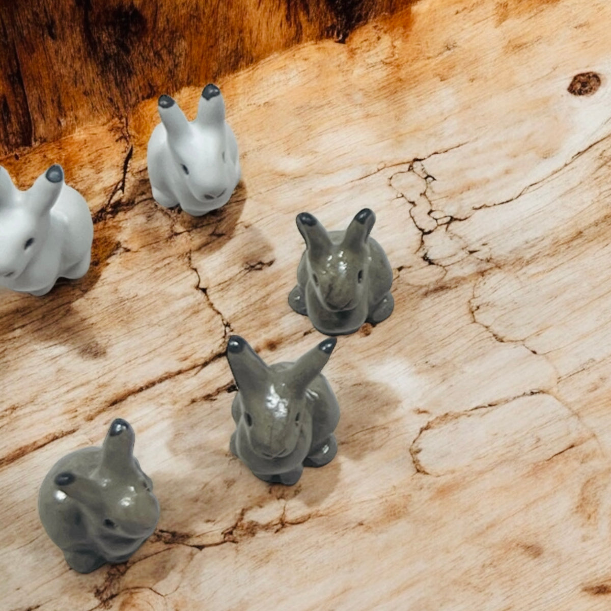 Pupu-figuurit, keraaminen (eri kokoja)