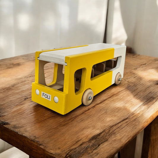 Föli-bussi, linja-auto puulelu