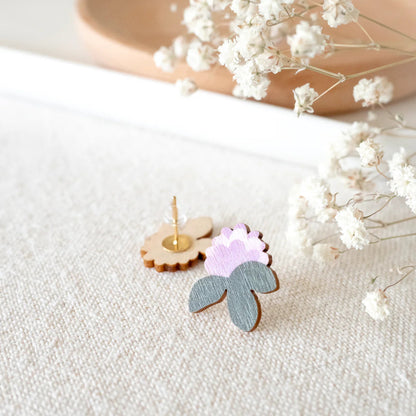 Milja stud earrings