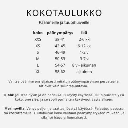 Kaino kokotaulukko x Kaarnavilla