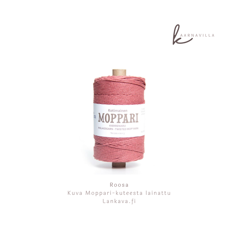 Macrame roosa Kaarnavillan verkkokaupassa