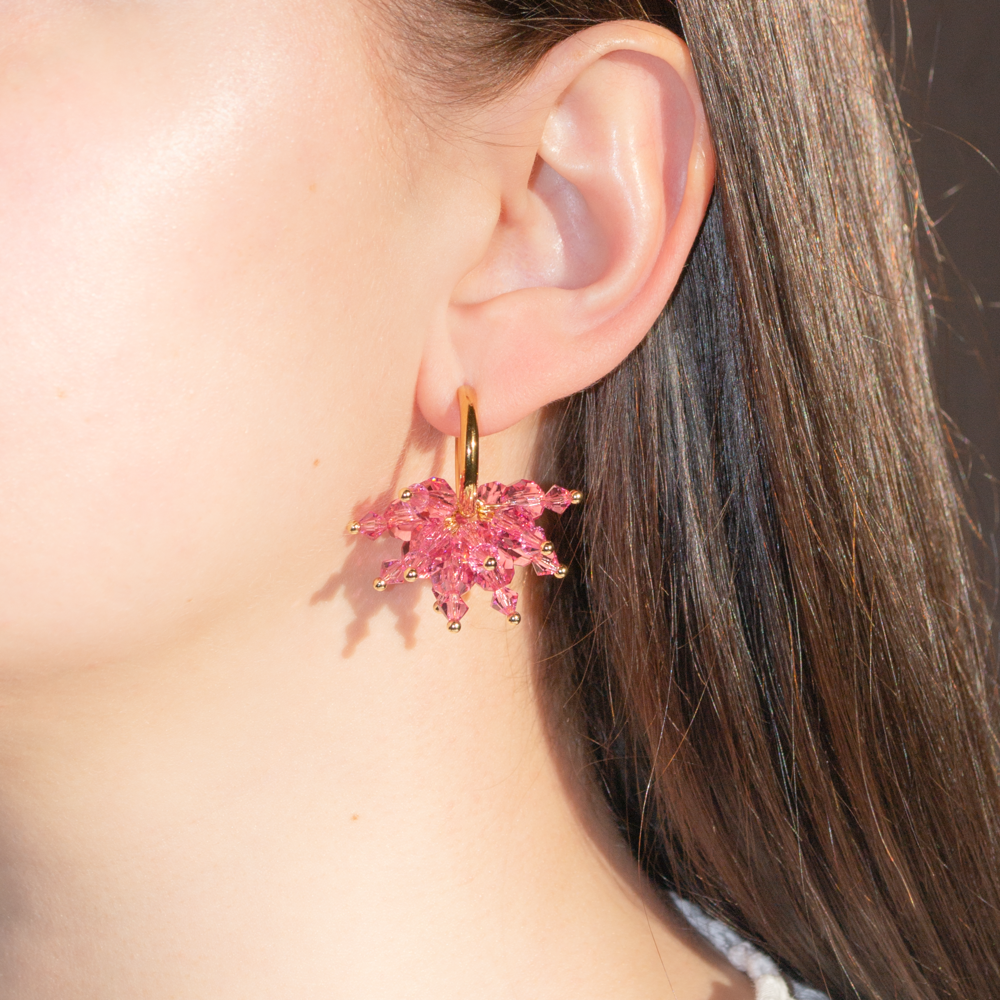 Lummililli crystal tassel pinkki x Kaarnavilla 