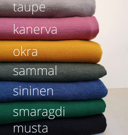 VIENO-merinovillatuubi, huiviksi tai pannaksi, one size (eri värejä)