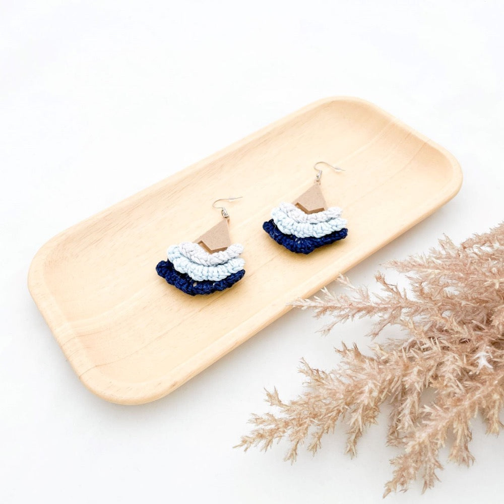 Ice cream earrings
