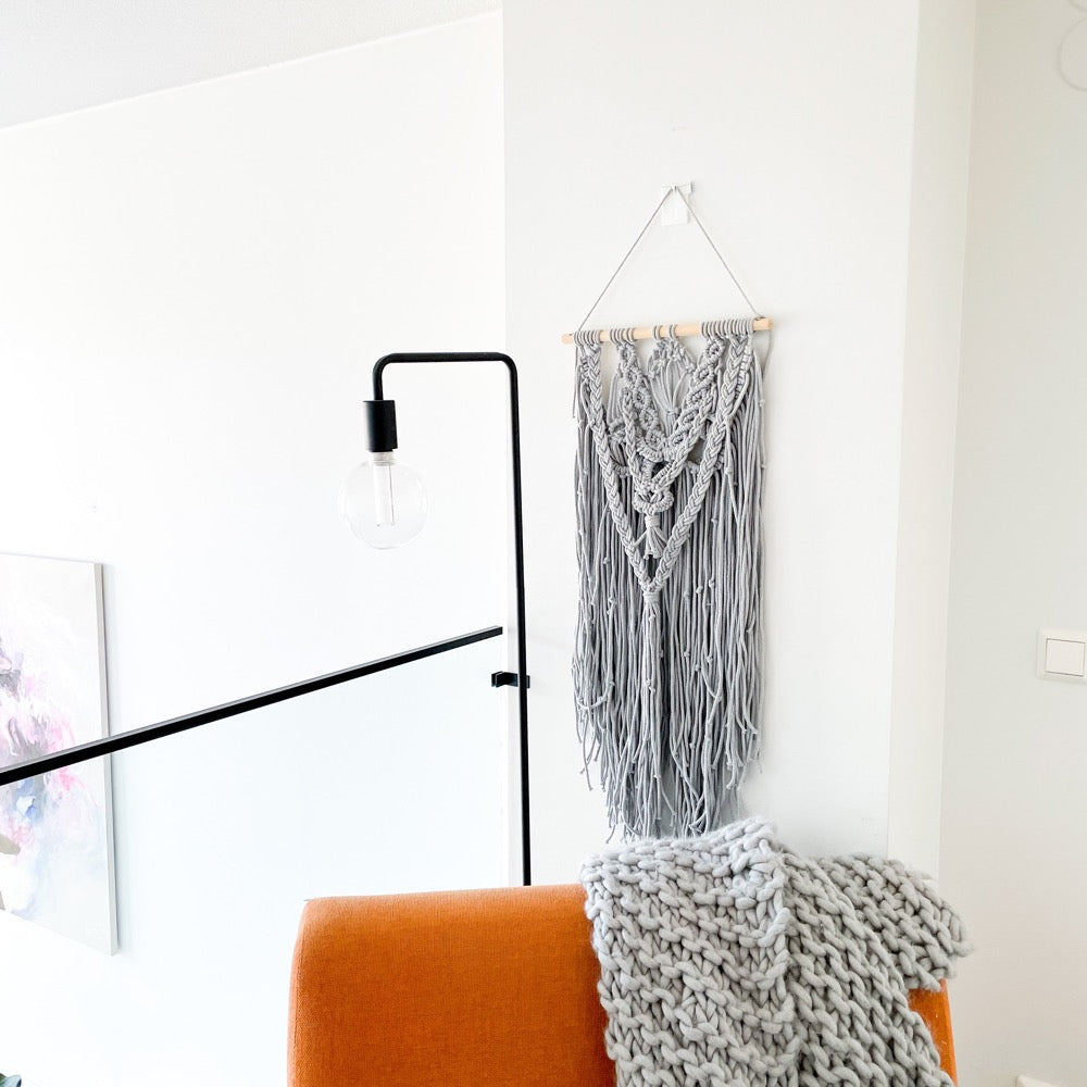 Picladesign macrameseinävaate x Kaarnavilla 